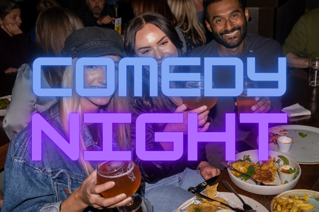 Comedy Night at Blasta Brewing Company Friends with Beers and Food